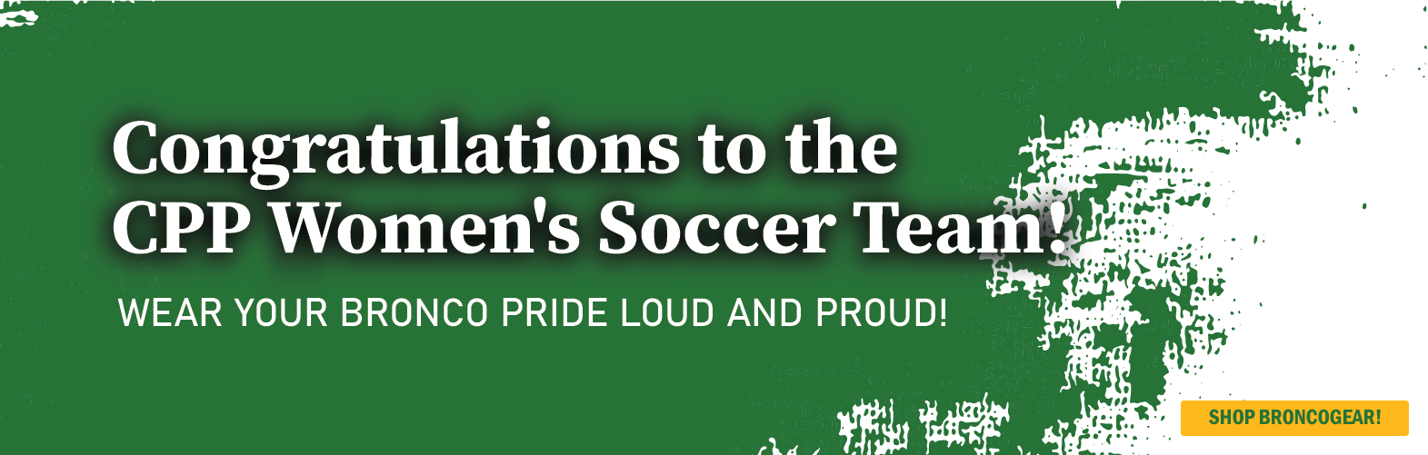 CPP Womens Soccer Team - Bronco Gear - Shop Now