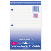 Five Star 200ct Graph Ruled Filler Paper Reinforced, White