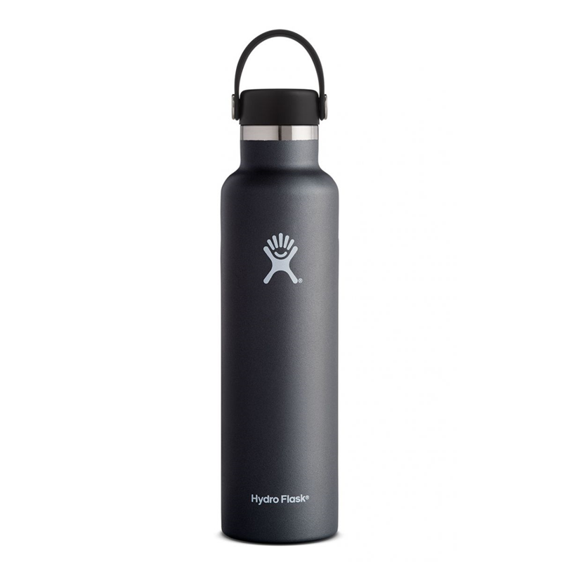 Hydro Flask: 24 oz Standard Mouth w Flex Straw Cap