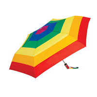 Umbrella Shed-Rain Non-Imprinted Rainbow 42"